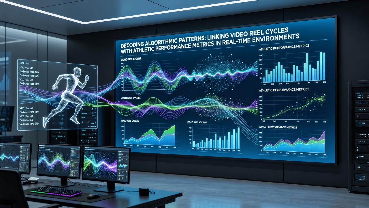 Algorithmische analyse van videoreelcycli en sportmetrics in realtime dashboards