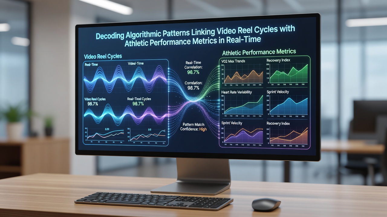 Realtime dashboard met gekoppelde reelcycli en atletische prestatiegrafieken