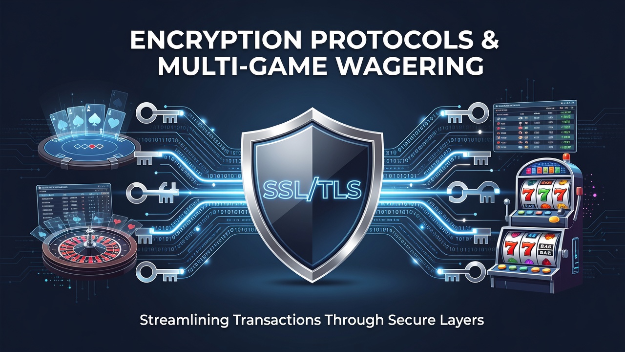 Encryptieprotocollen die multi-game weddenschapstransacties beveiligen en stroomlijnen