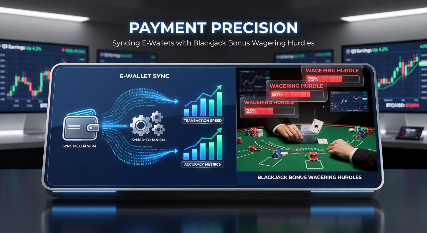 Schermafbeelding van een e-wallet app met blackjack bonus tracker, tonen voortgangsbalk en transactielog